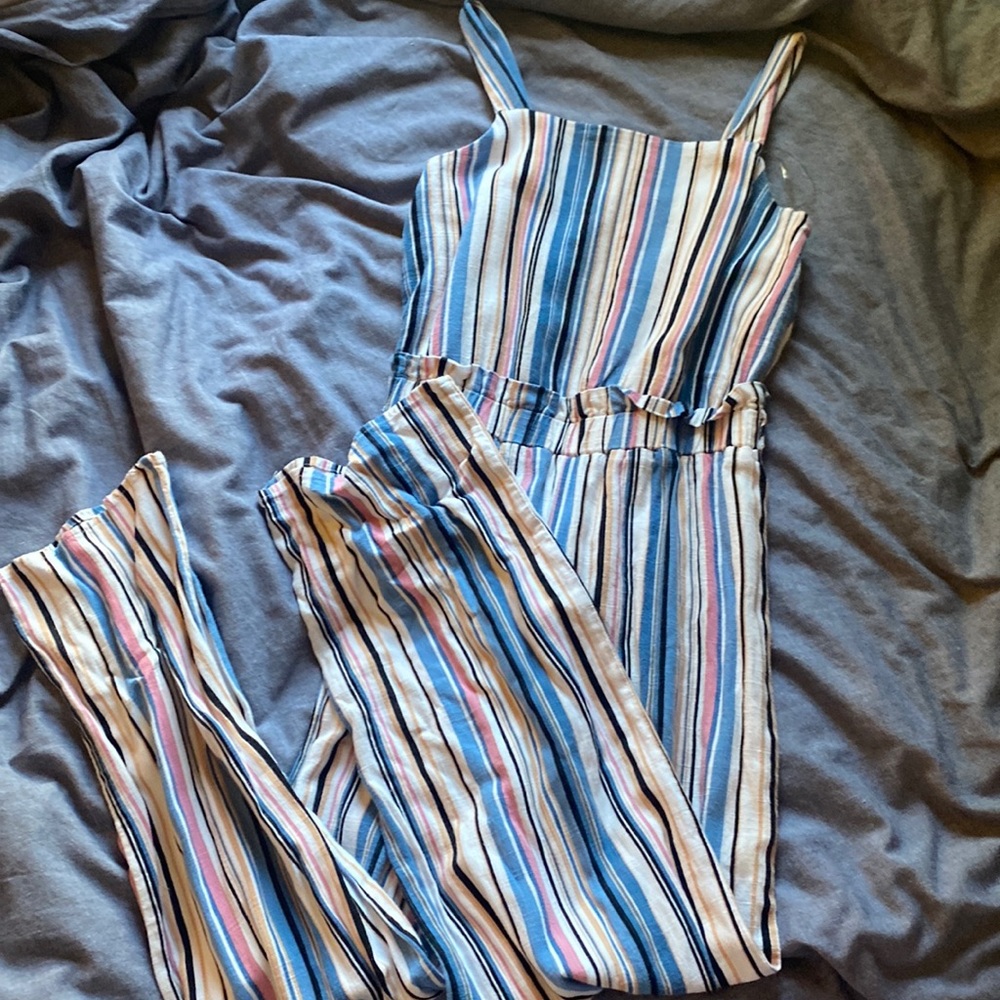 Romper with stripes